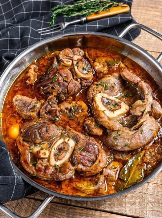 Ossobuco, a specialty of Italian cuisine… See more