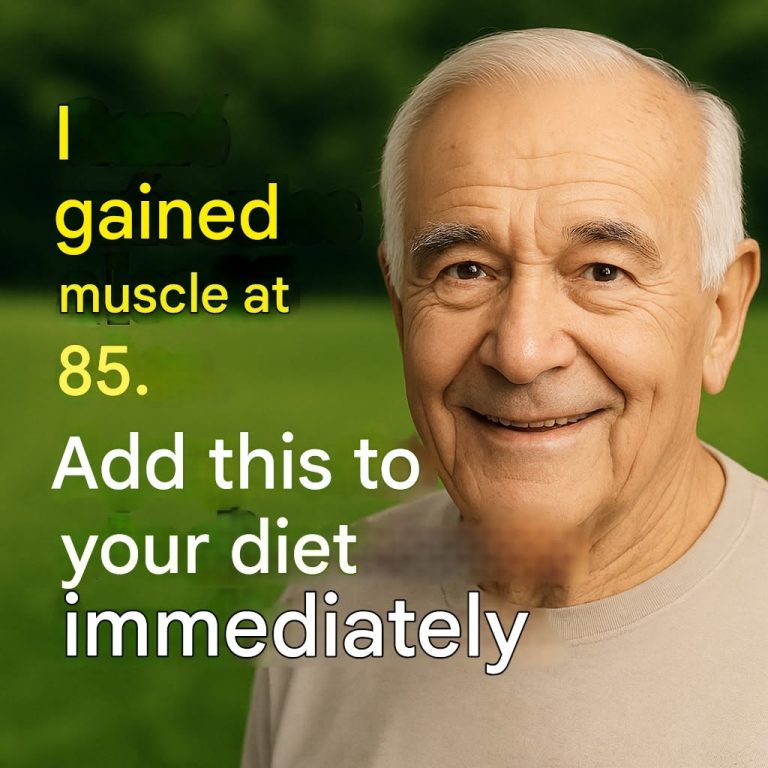 How I Gained Muscle After 60 With 7 Foods That Strengthen Older Adults.