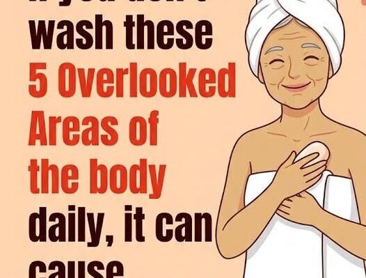After 60: 5 Overlooked Areas You Should Wash to Stay Fresh, Healthy, and Energized
