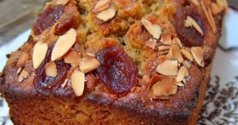 Spiced Date and Almond Loaf Cake