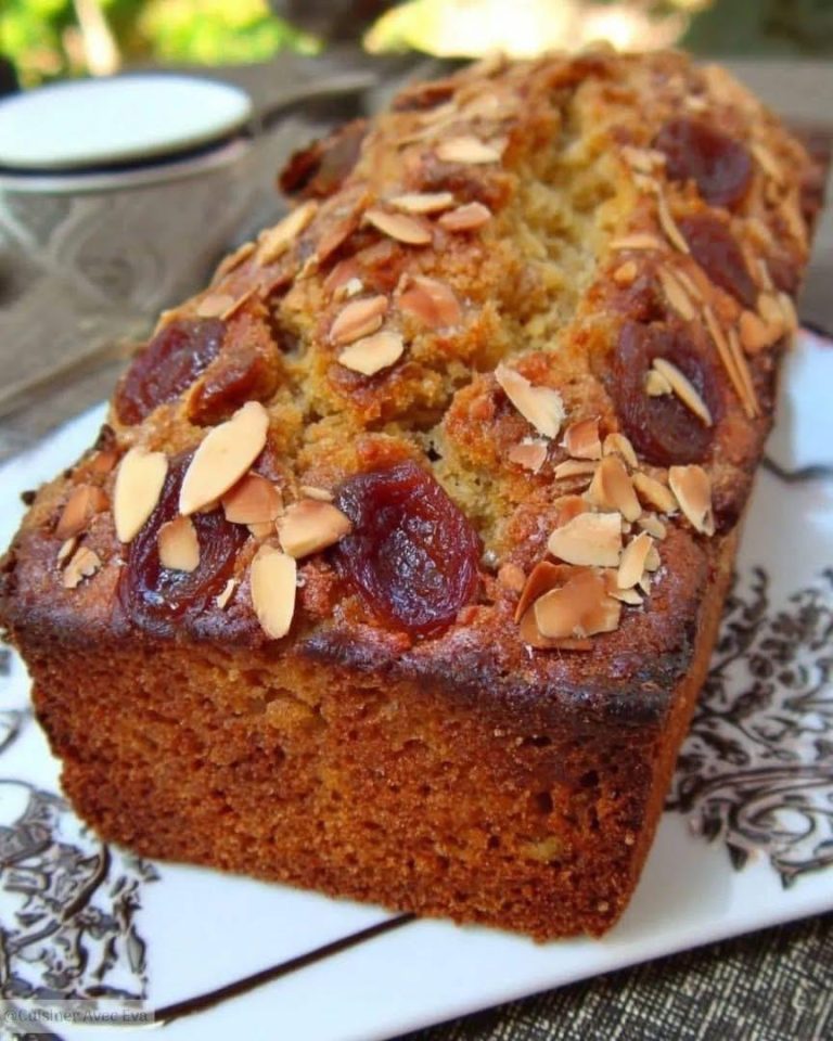 Spiced Date and Almond Loaf Cake