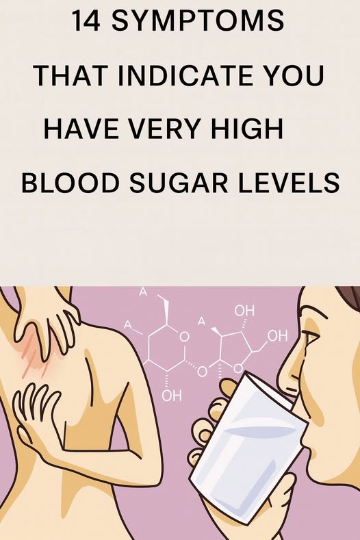 14 Symptoms That Indicate You Have Very High Blood Sugar Levels