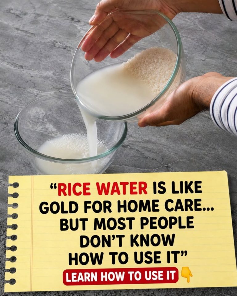 Rice water is like having gold in your home… but few people know how to use it. See first comment