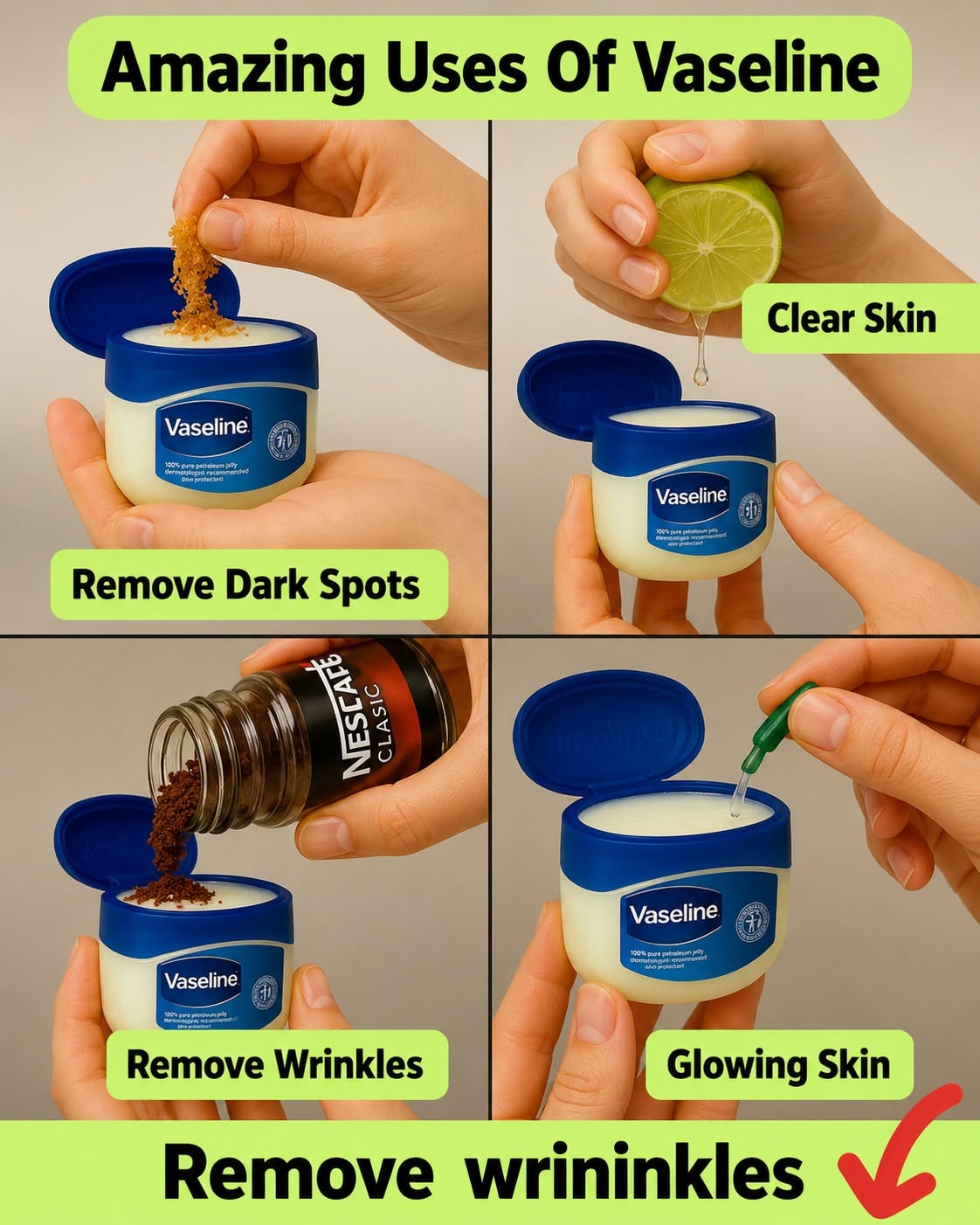 Vaseline Beauty Hacks That Actually Work!