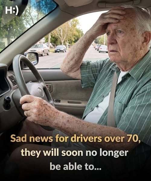 Sad news for drivers over 70 as new safety discussions raise questions about age, vision, reflexes, and whether older motorists should face additional testing, sparking debate about independence, fairness, and how to keep everyone safe on the road.