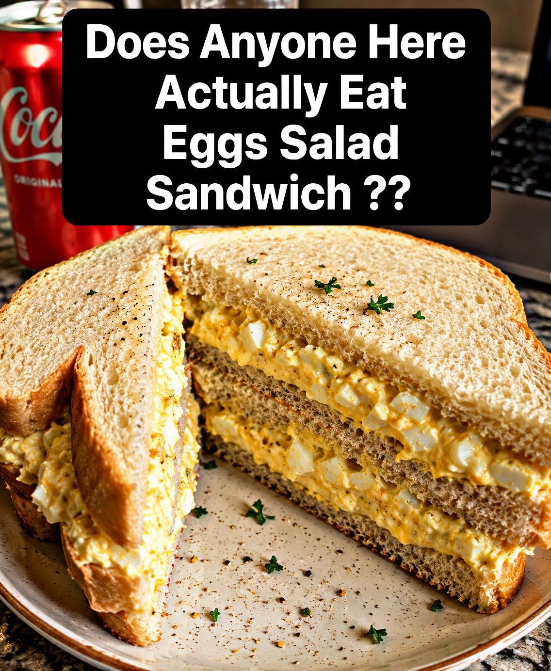 Classic Egg Salad Sandwich …See more