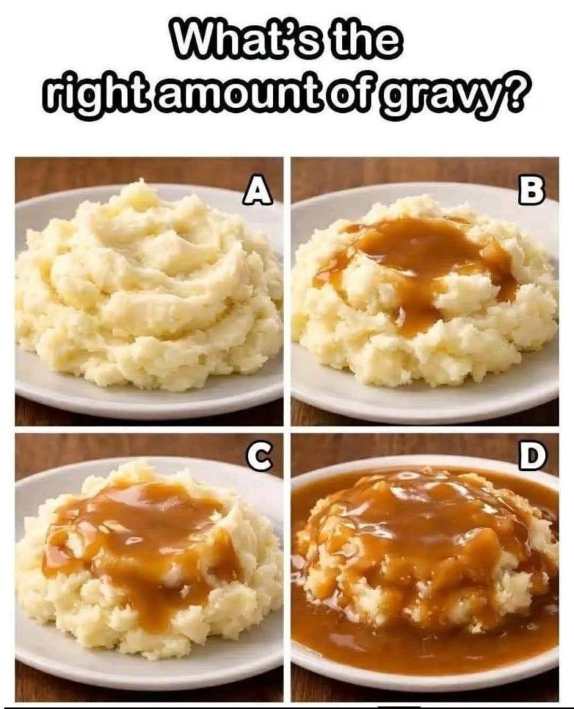 “The Perfect Gravy Balance: How Much Is Too Much?”