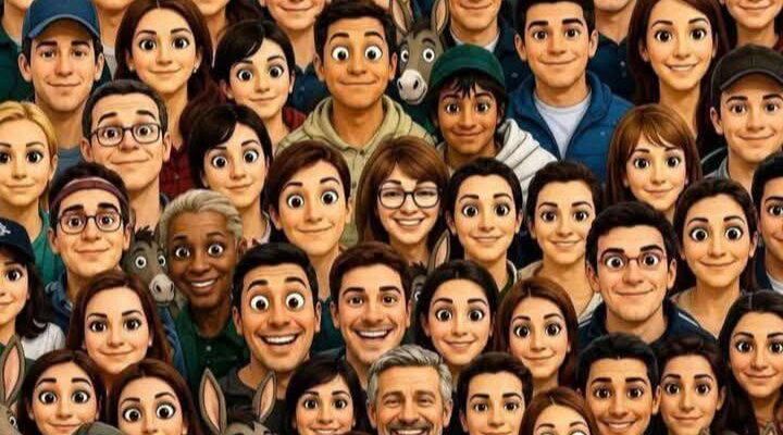 HOW MANY DONKEY CAN YOU SEE