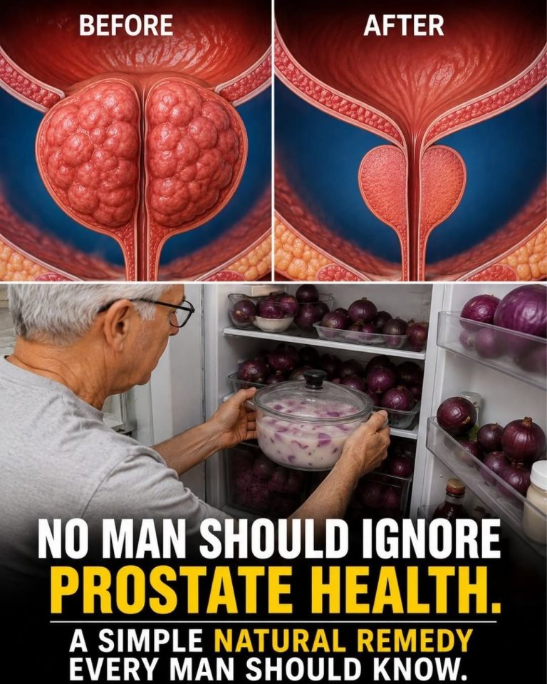 Purple Onion Triggers a Prostate Reset Men Can Feel in the Bathroom