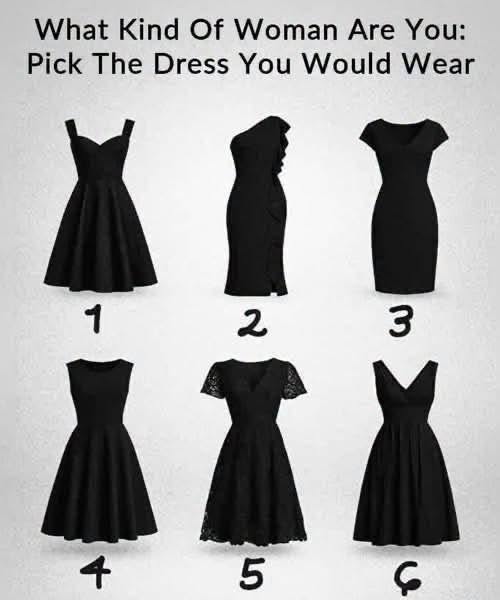 The Little Black Dress Secret: Which One You Choose Reveals the Dark Truth About Your Personality