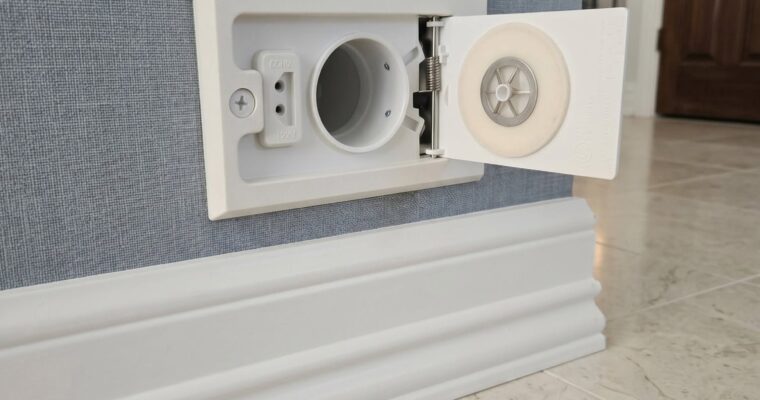 What is this strange electrical outlet near the floor? The surprising explanation.