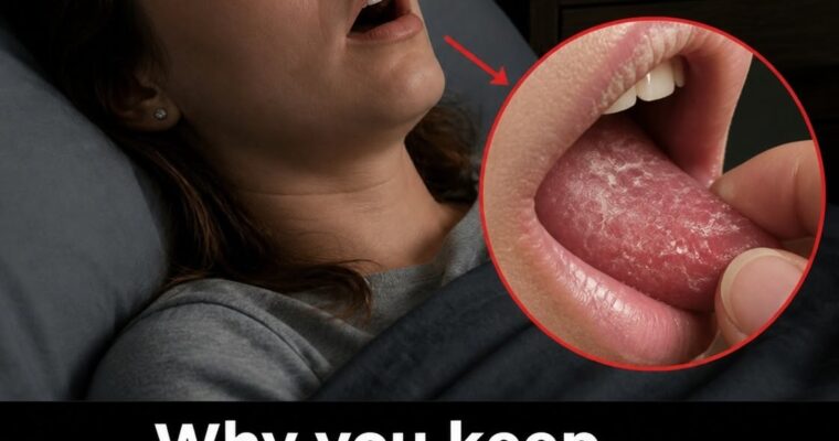 Waking up with dry mouth? Here’s what your body might be telling you