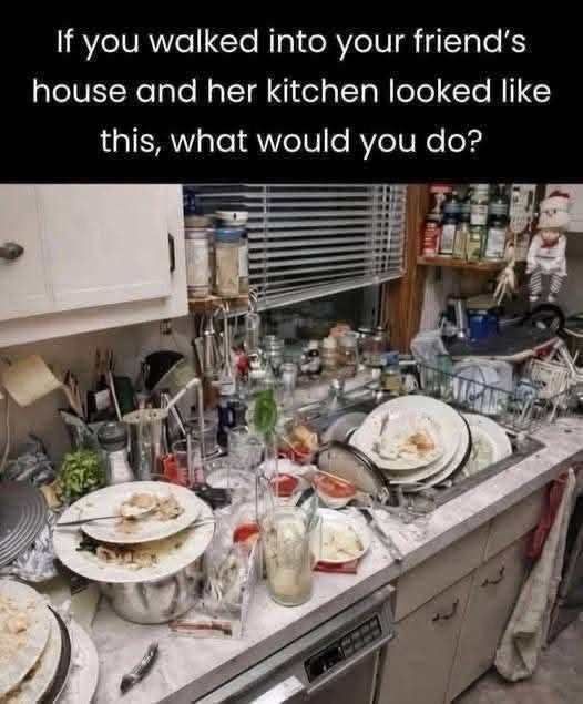 Navigating Household Clutter: How to Support Overwhelmed Friends and Tackle Kitchen Messes