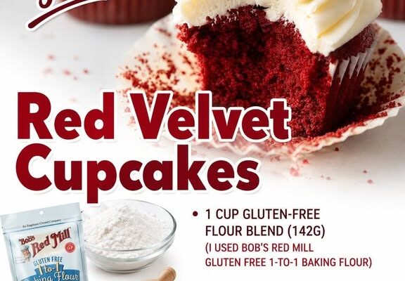 Gluten Free Red Velvet Cupcakes