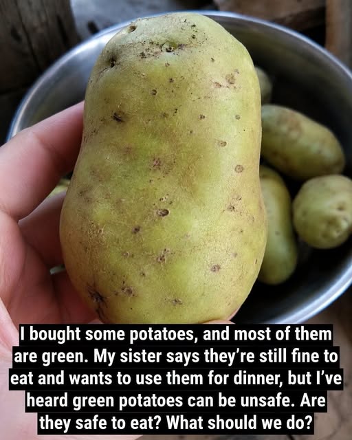 Why Do Potatoes Turn Green and Can We Still Eat Them?