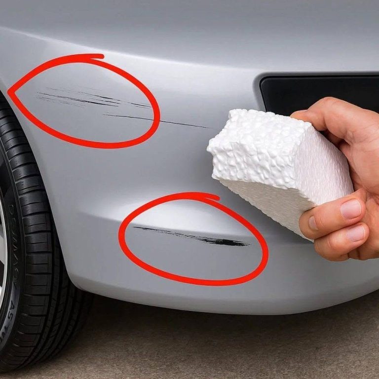 How to remove car scratches with foam in minutes: a step-by-step guide