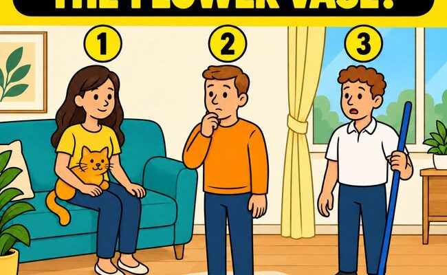 Who Broke the Flower Vase? Step-by-Step Logic Riddle Solution and Brain Breakdown