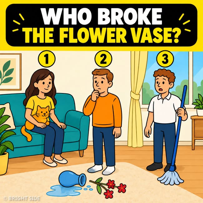 Who Broke the Flower Vase? Step-by-Step Logic Riddle Solution and Brain Breakdown