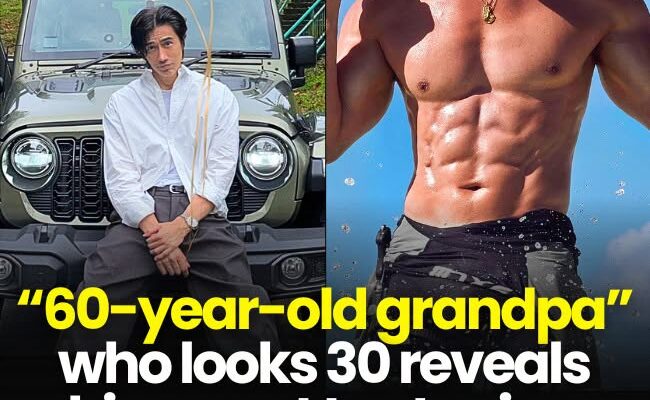 “60-Year-Old Grandpa” Who Looks 30 Reveals His Secret to Staying This Young