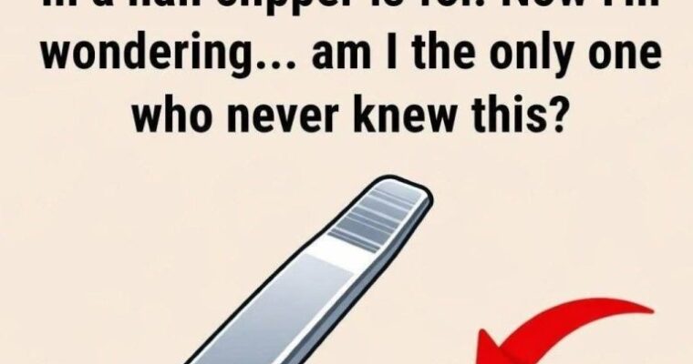 Ever Noticed That Tiny Hole on Your Nail Clipper? Here’s What It’s Actually For