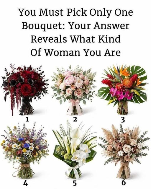 Choose a Bouquet and Discover What It Might Say About Your PersonalityChoose a Bouquet and Discover What It Might Say About Your Personality