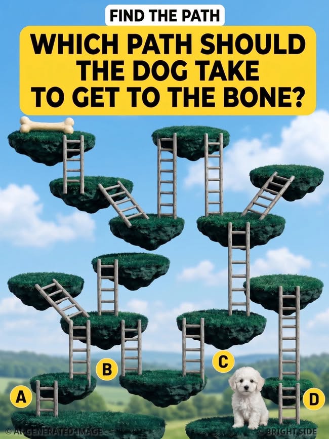 Which Path Should the Dog Take to Get to the Bone? The Logic Puzzle Breakdown