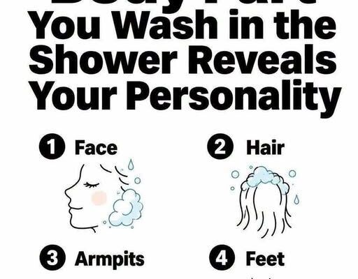 The Body Part You Wash First While Bathing Reveals Your Personality