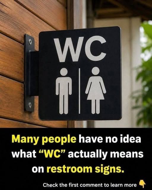 What Does “WC” Actually Mean on Restroom Signs