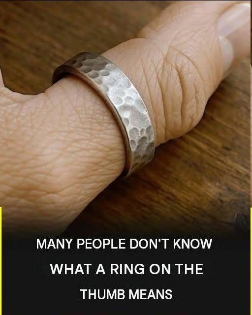 What does wearing a ring on your thumb mean? History, symbolism,
