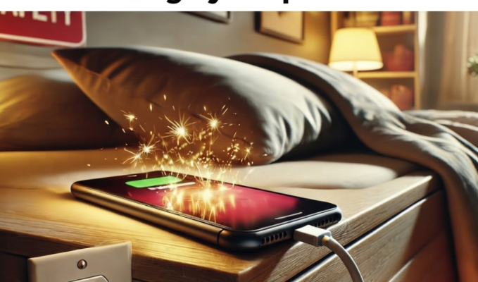 Are You Charging Your Smartphone in the Wrong Place? Firefighters Warn That This Common Habit Could Turn Into a Tragedy