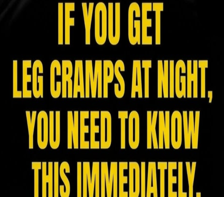 What causes night cramps and how to fix the problem