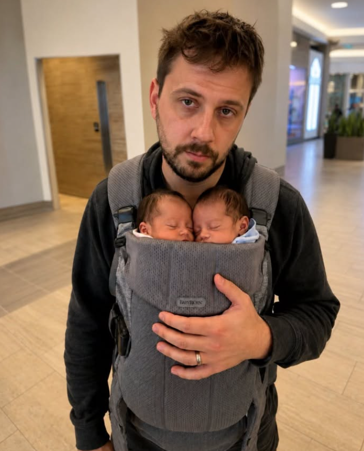 I took my newborn twins to the women’s restroom to change them – This privileged woman initially called the authorities, before quickly retracting her statement.