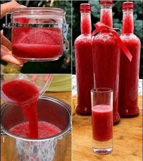 Strawberry Beet Wellness Drink