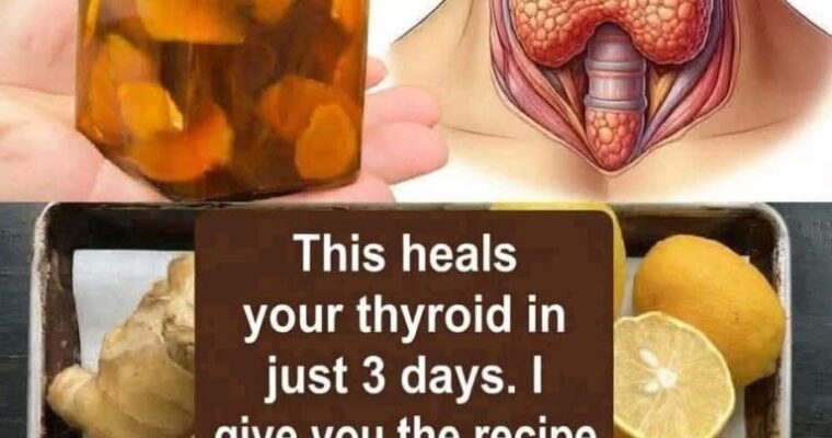 Ginger Lemon Thyroid Wellness Drink