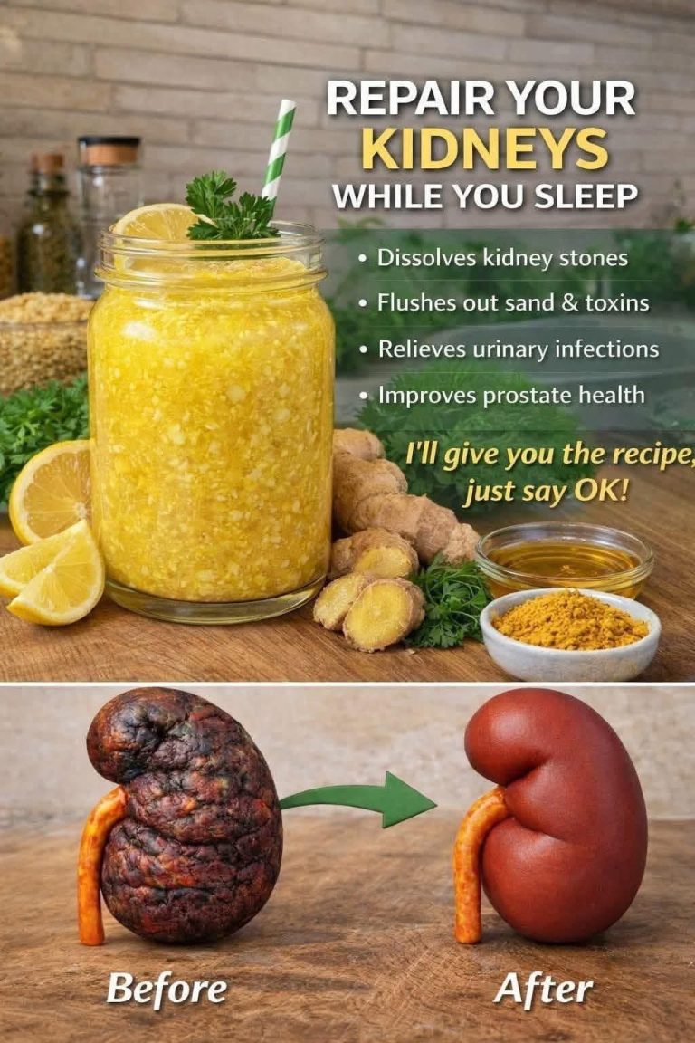 Lemon Ginger Kidney Wellness Drink