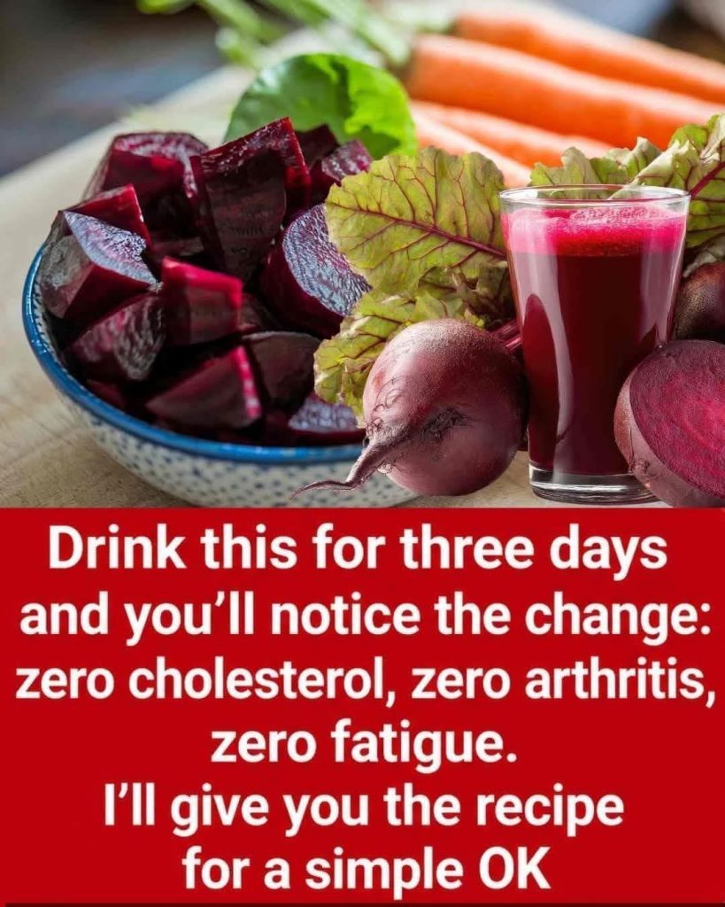 Fresh Beet and Carrot Juice