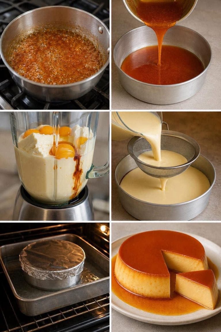 Flan au caramel maison 🍮✨