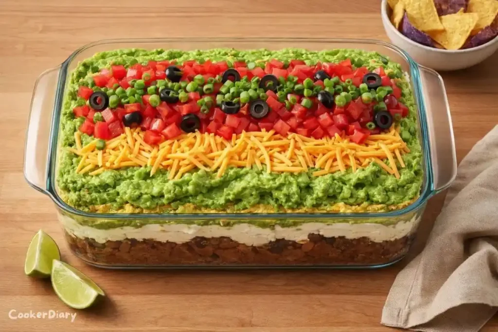 Old Fashioned 7-Layer Dip Recipe