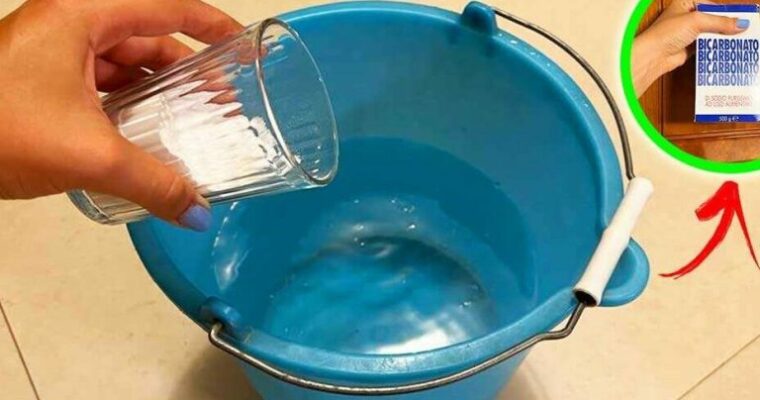 How to wash the floors with baking soda and keep them always shiny!