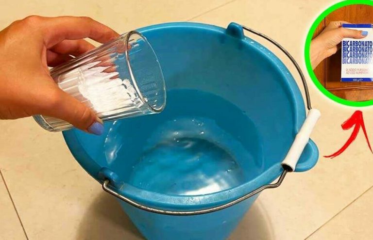 How to wash the floors with baking soda and keep them always shiny!