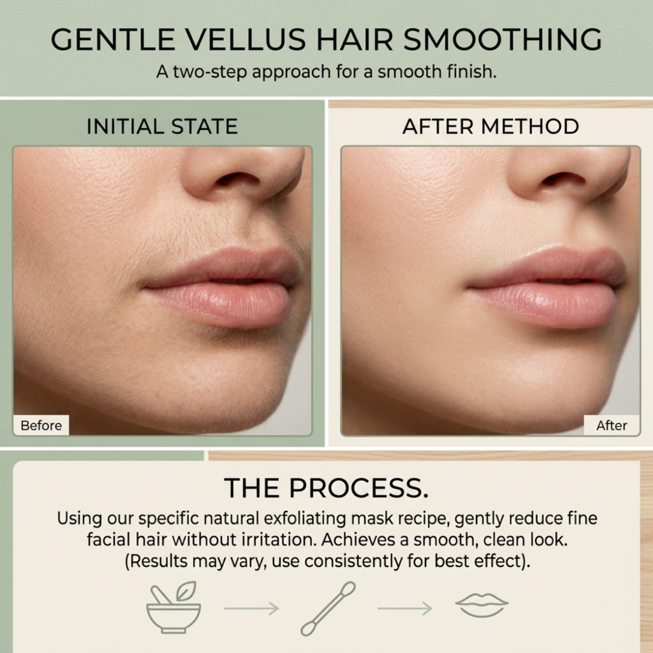 This natural recipe will permanently remove facial hair