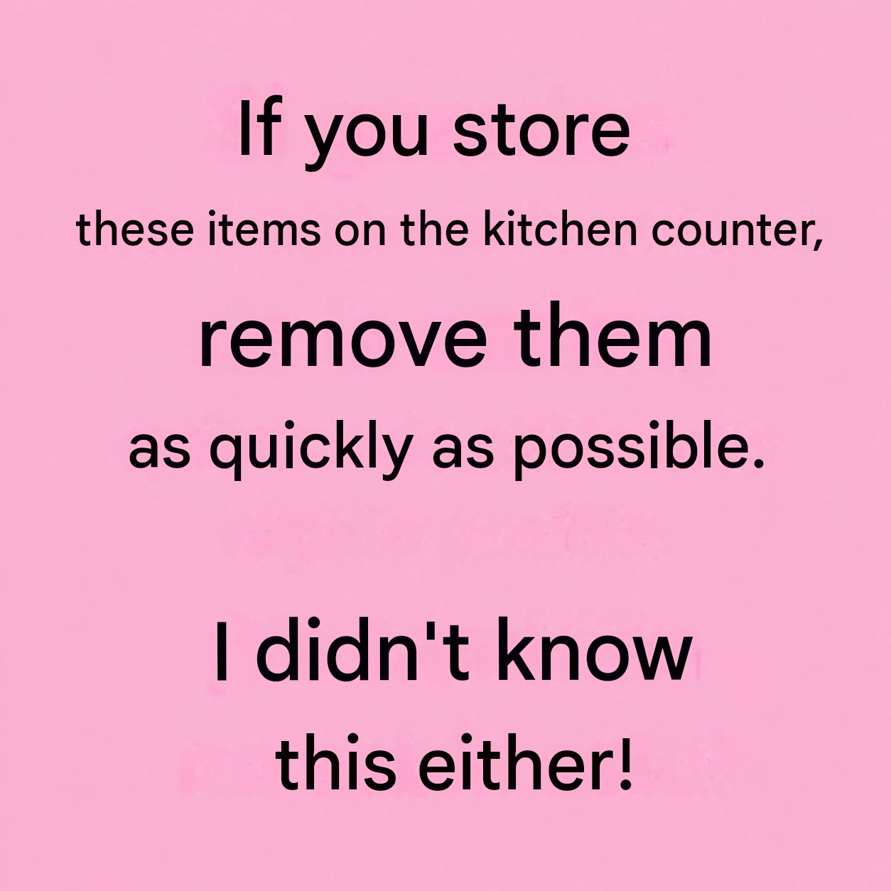 10 things you should never leave on your kitchen counter